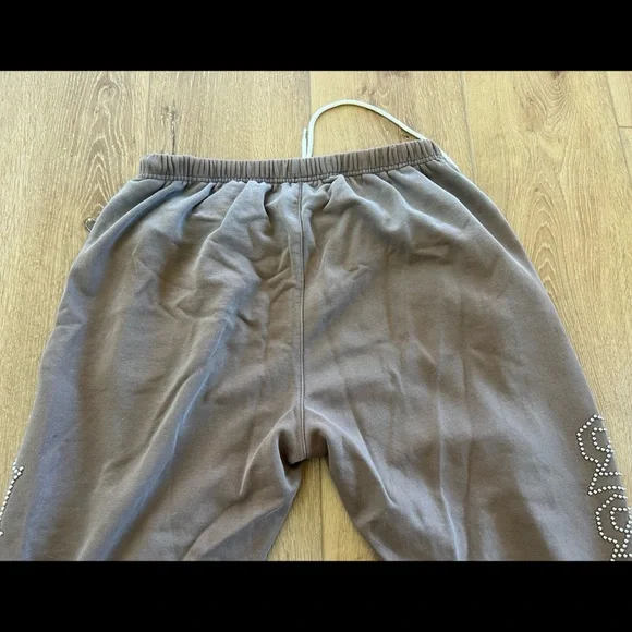Darc Sport brown studded sweatpants - Picture 5 of 8